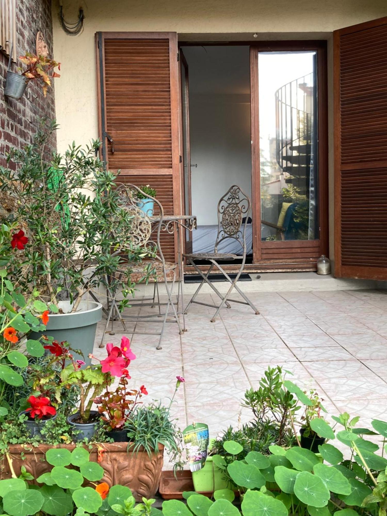 Studio Avec Terrasse Sur Jardin Fontenay-sous-Bois Exterior foto